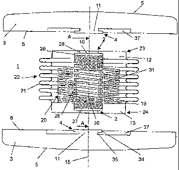 A single figure which represents the drawing illustrating the invention.